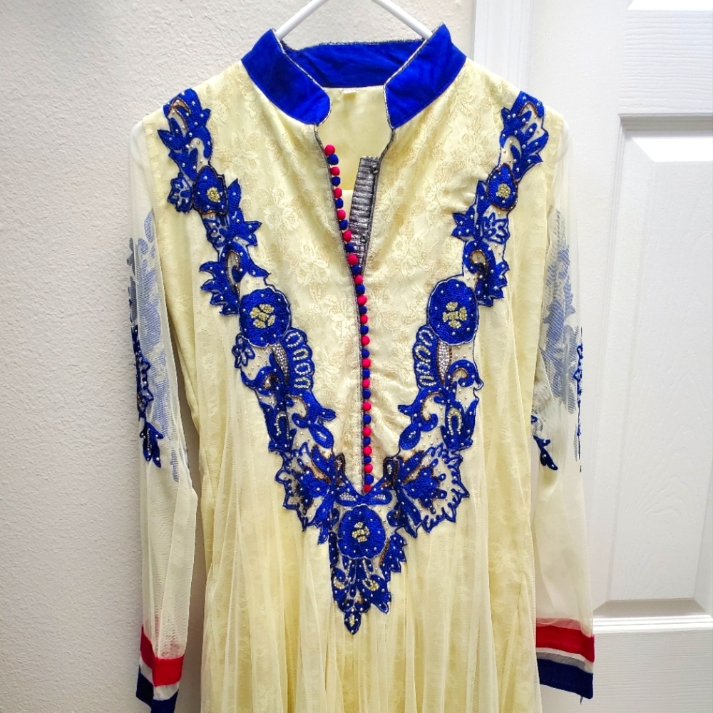 3 Pc Indian Anarkali Formal Outfit